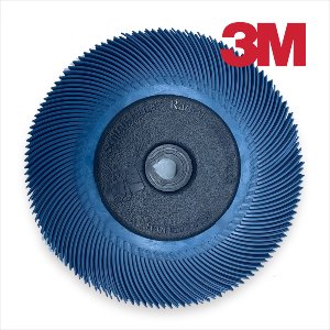 3M 브리슬 브러쉬 6인치 파란색(#400)
